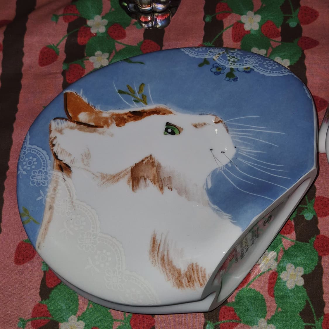 89s 포르투갈 비스타 도자기 고양이 화병 상품이미지10