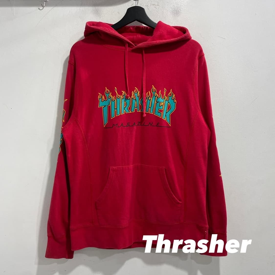 슈프림 x 트레셔 프린팅 후드티 상품이미지1