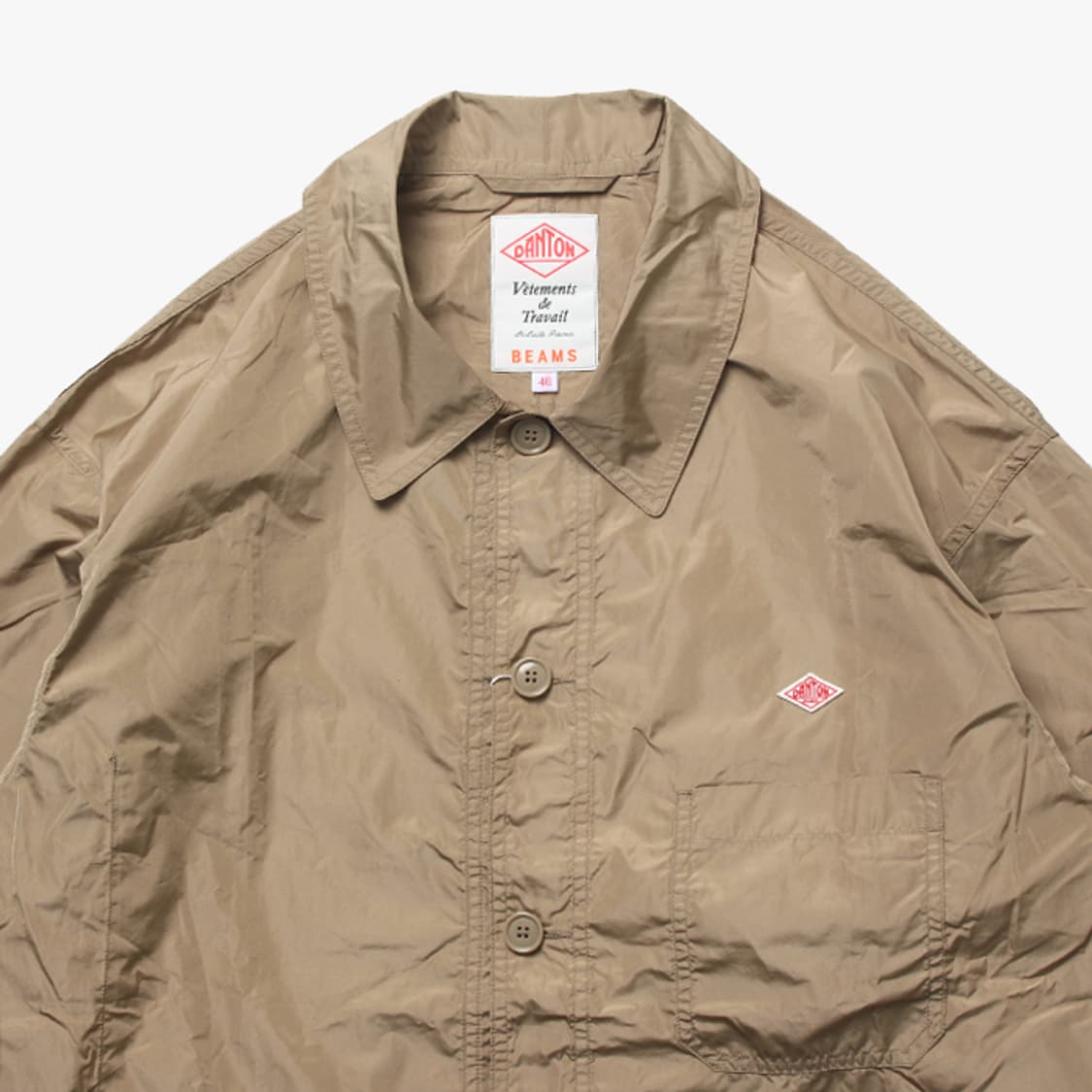  (새상품) DANTON X BEAMS "Beige Jacket" 상품이미지2