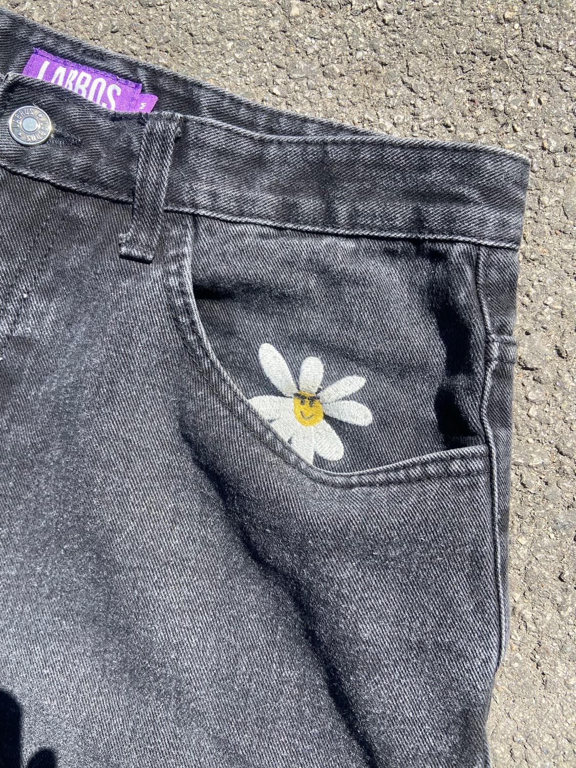 Labros Daisy Baggy Jeans 상품이미지4