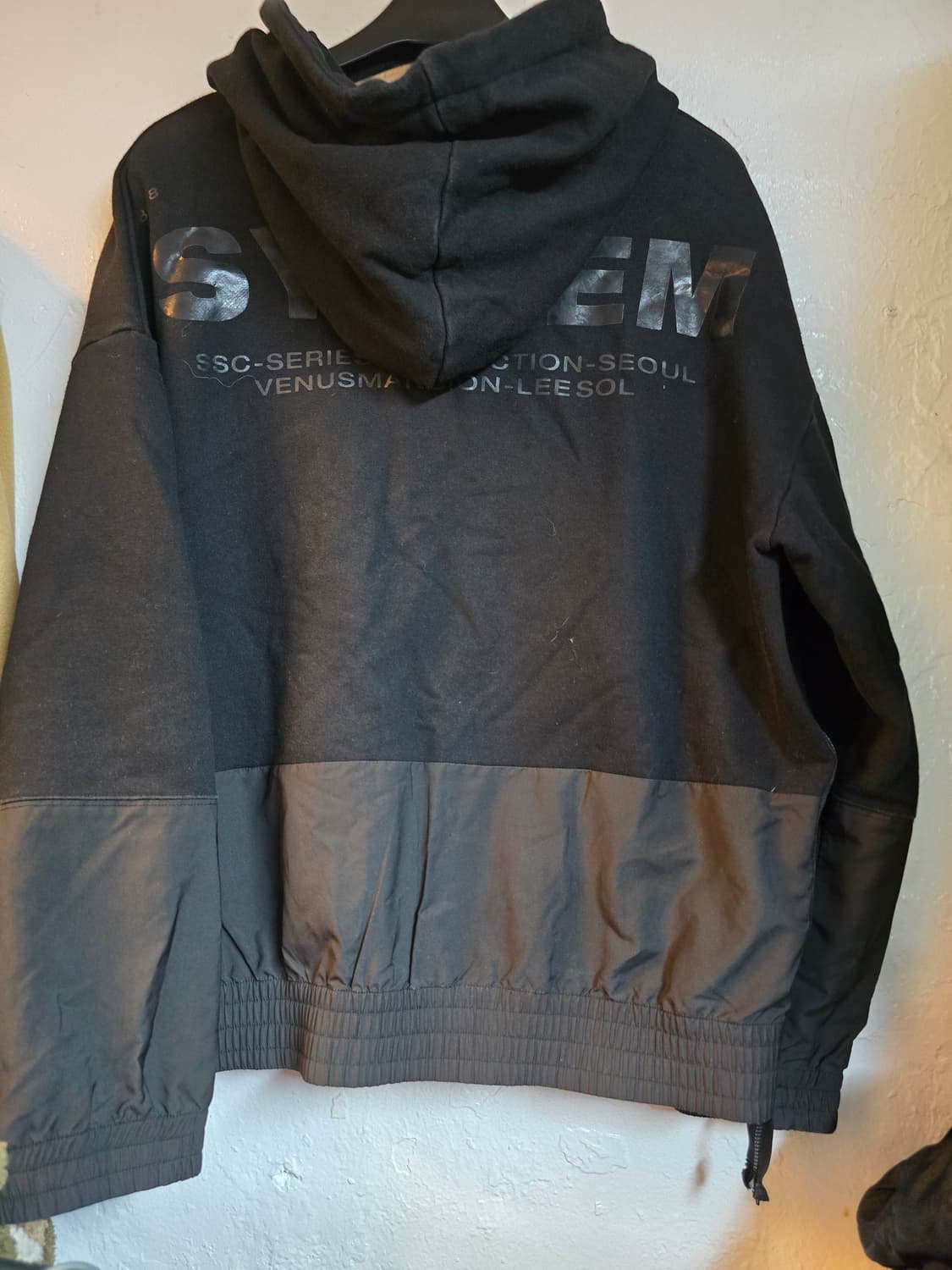 시스템 맨투맨 후드티셔츠 상품이미지3