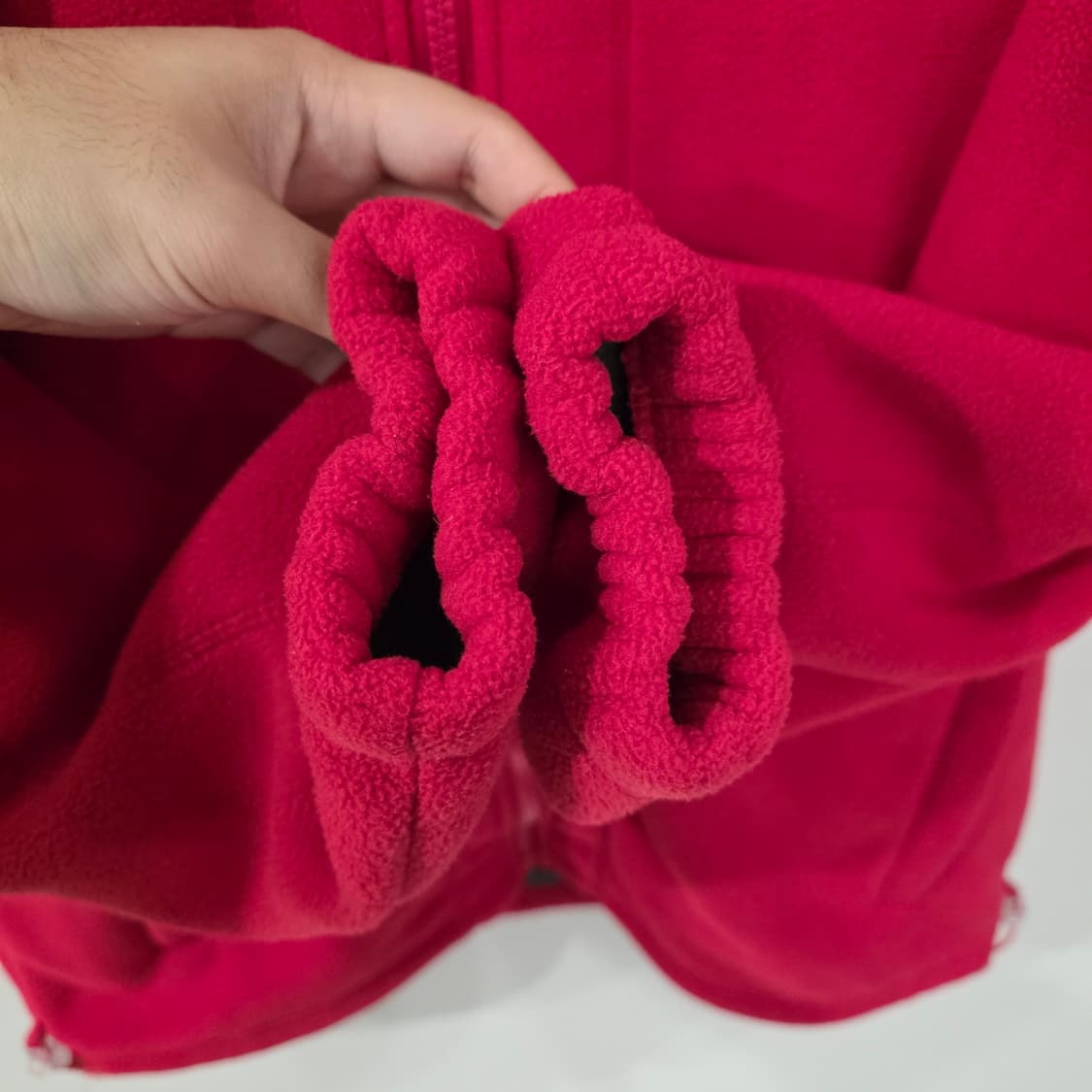 아웃도어 노르웨이 남성 플리스 자켓 레드 상품이미지5