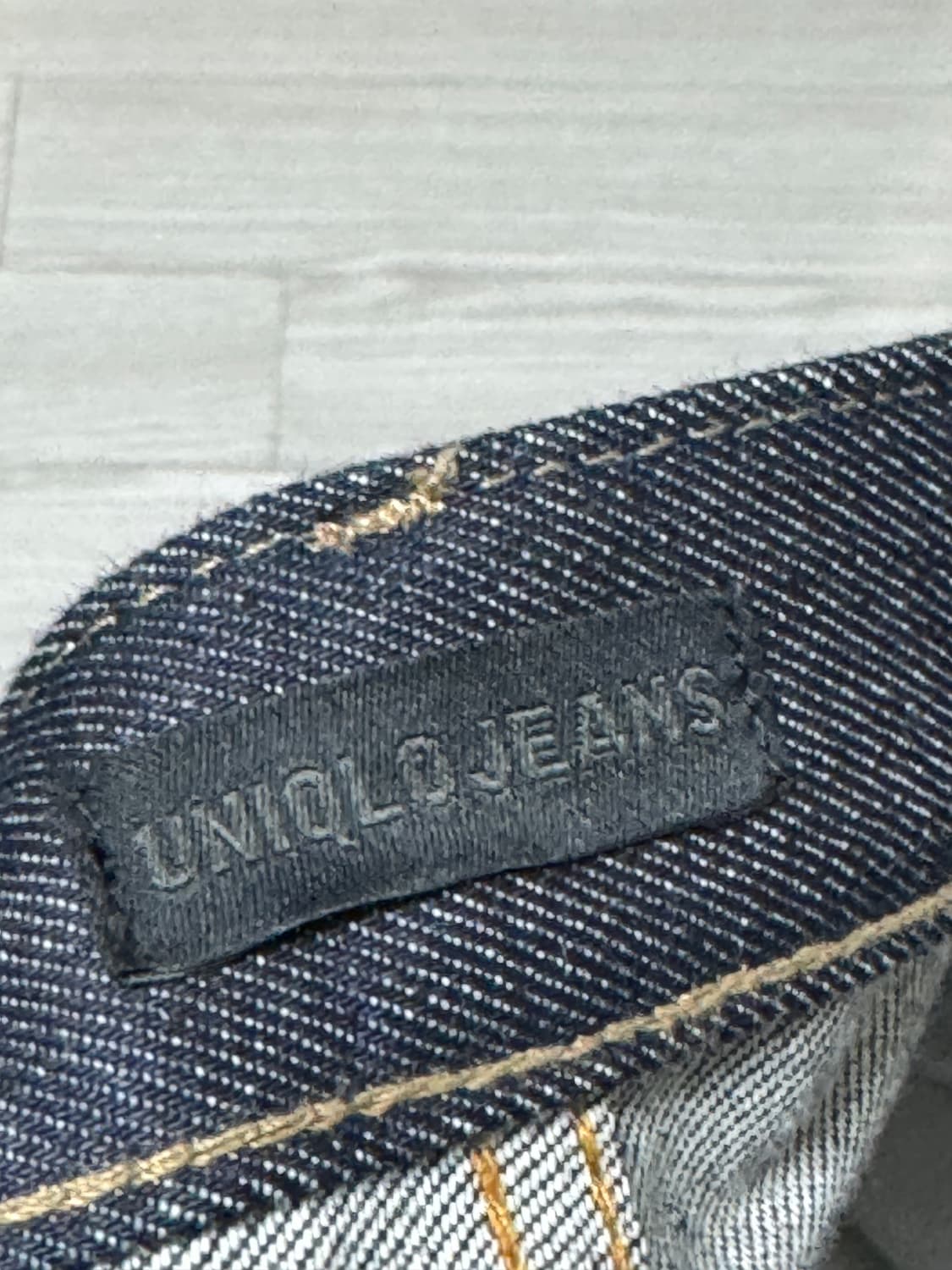 유니클로 셀비지 데님 상품이미지3