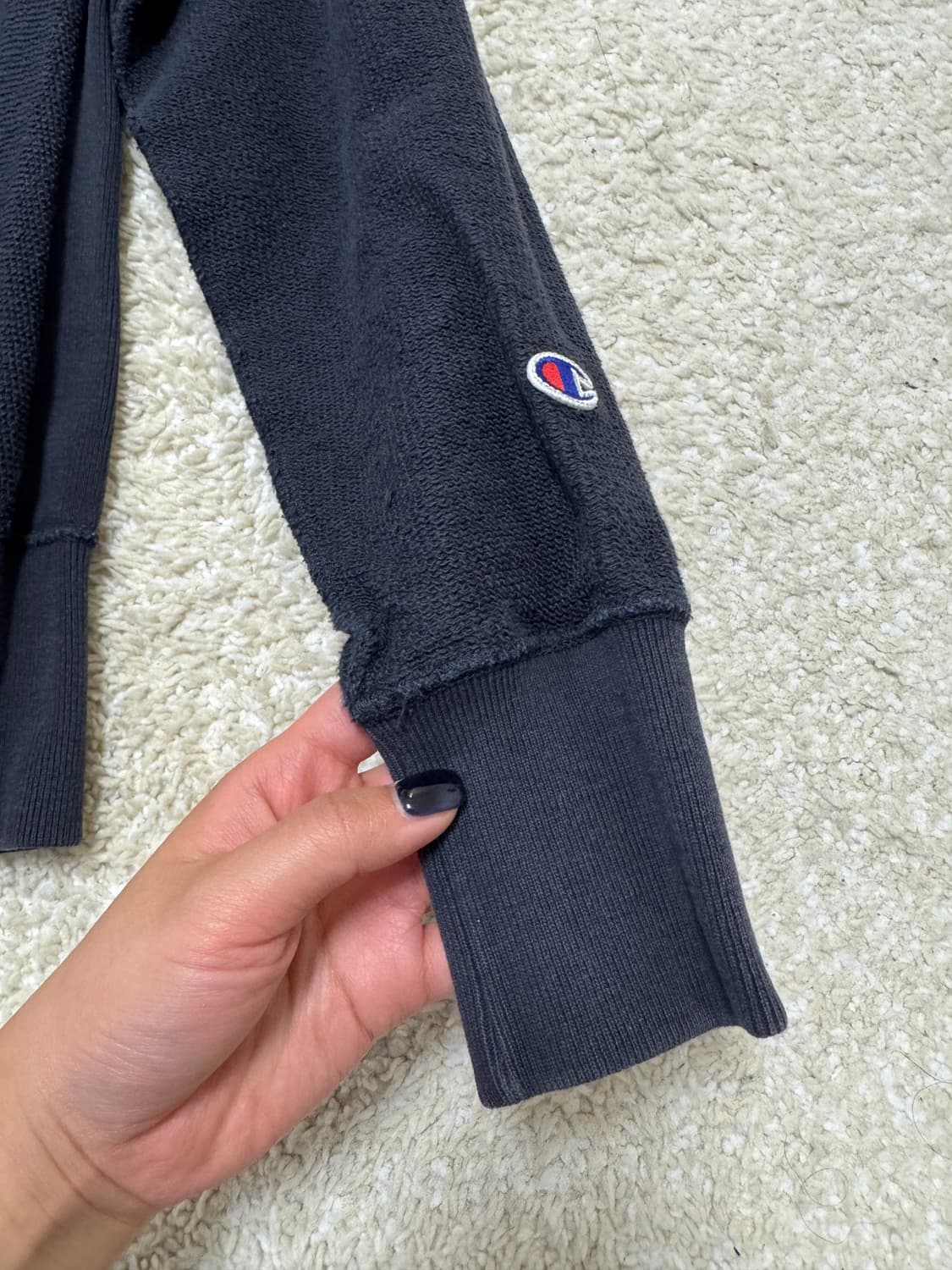 [London vintage] Reverse Weave Logo mtm 상품이미지4