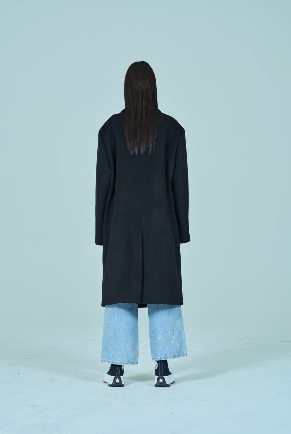 블랙 더플 코트 상품이미지3