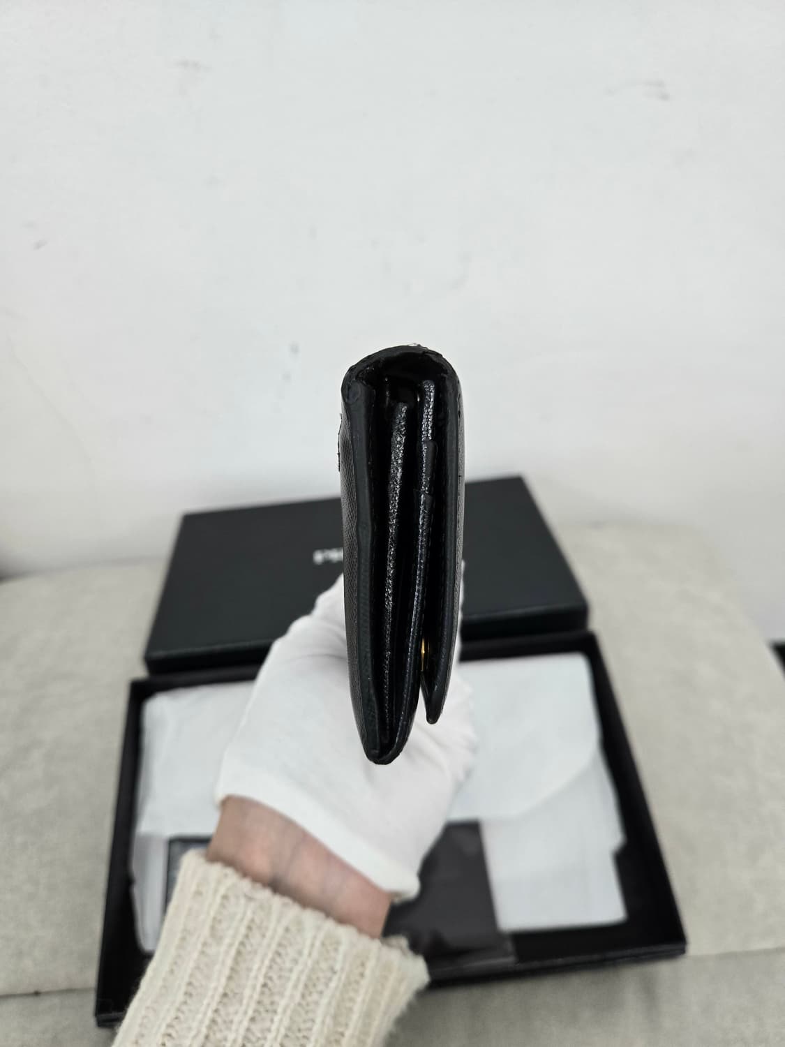 [정품 보증서] 프라다 사피아노 장지갑 상품이미지3