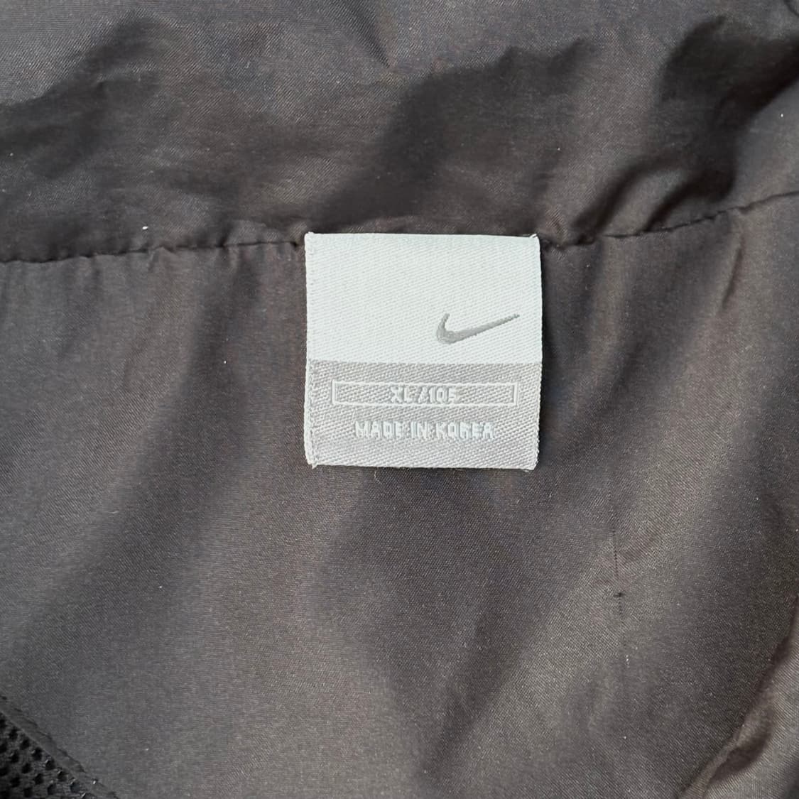 00s 나이키 사이드 라인 블랙 바람막이 XL 상품이미지6