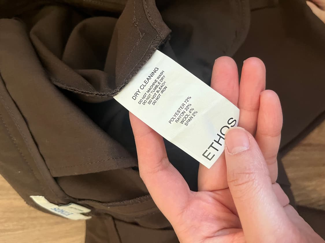 에토스 브라운 슬랙스 상품이미지4