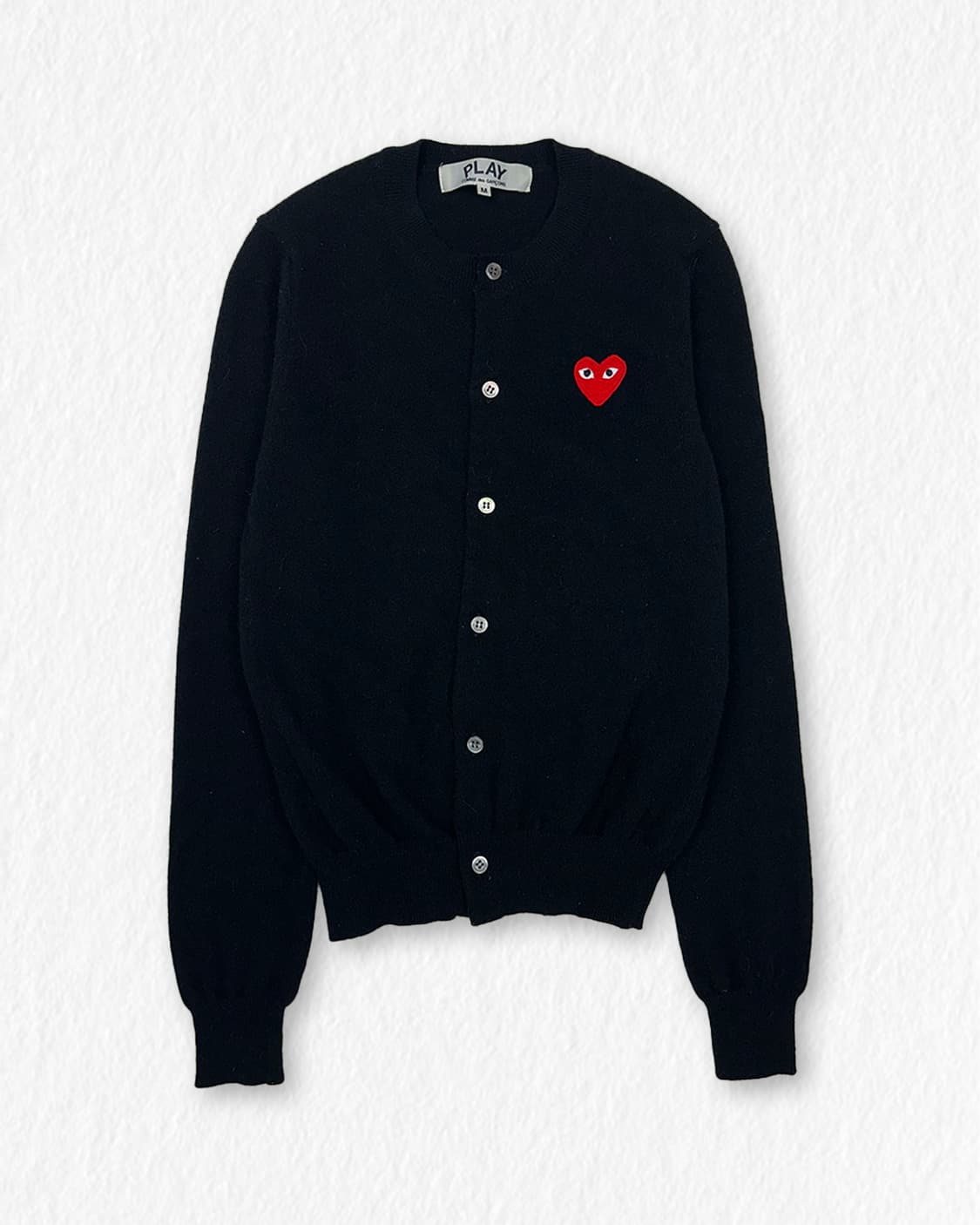 꼼데가르송 레드 와펜 가디건 상품이미지1