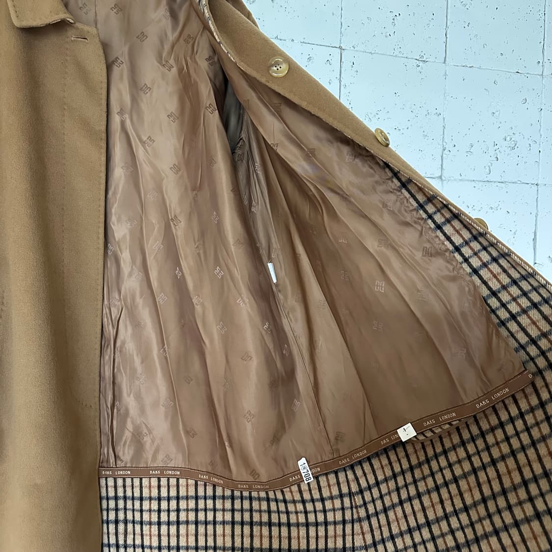 우먼77 닥스 캐시미어 울 혼방 코트 상품이미지5