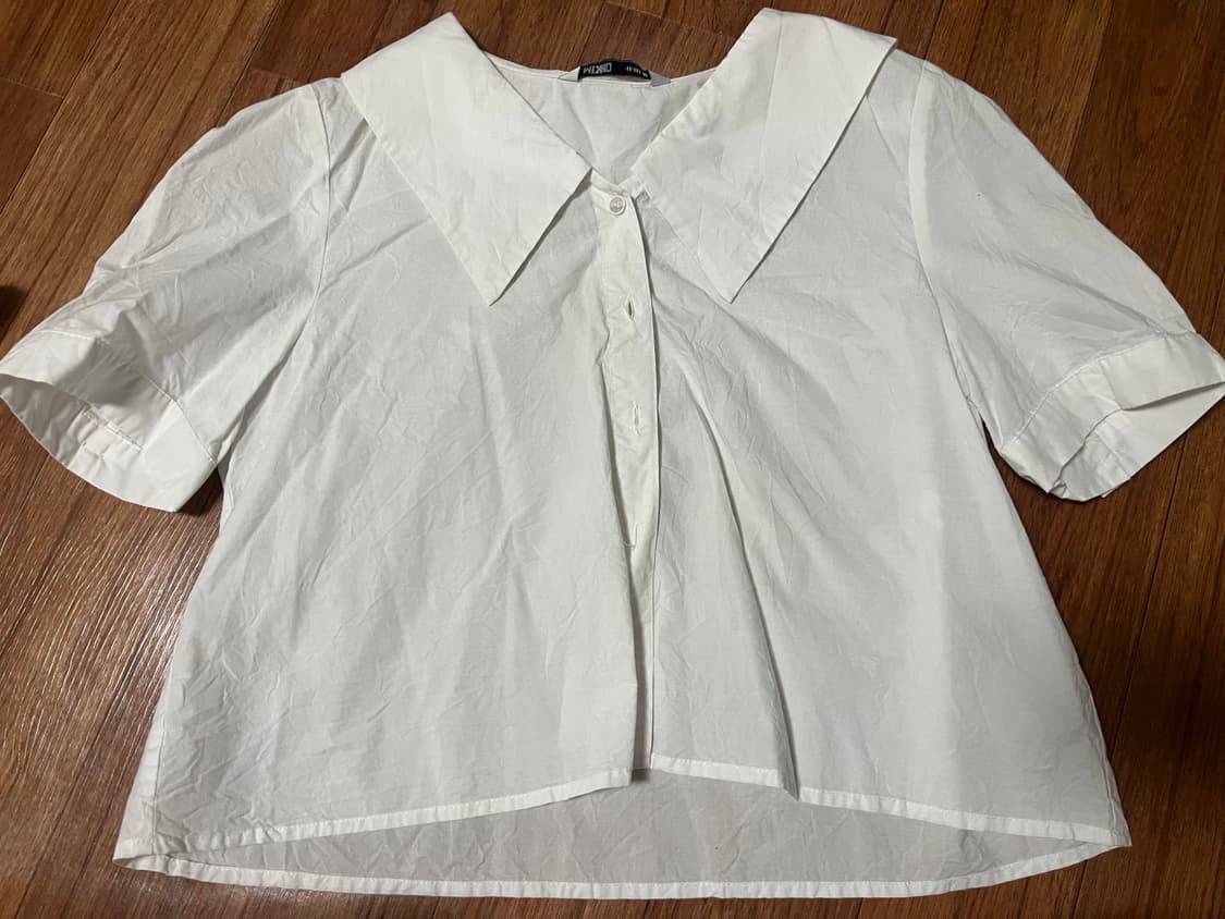 미쏘 화이트 셔츠 판매 합니당 상품이미지1