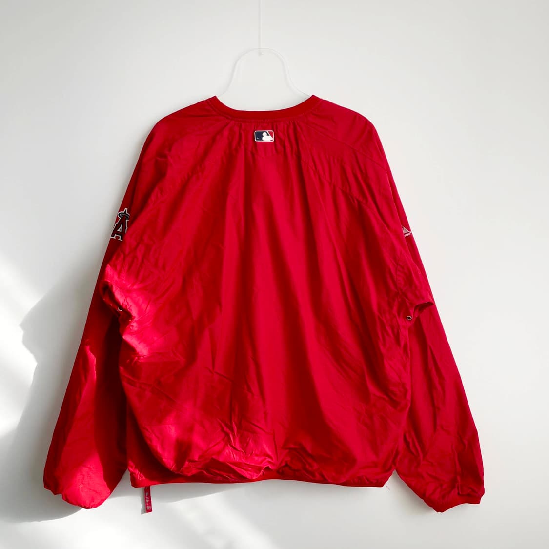 F1 마제스틱 애너하임 에인절스 윈드브레이커 웜업 재킷 L사이즈 상품이미지3