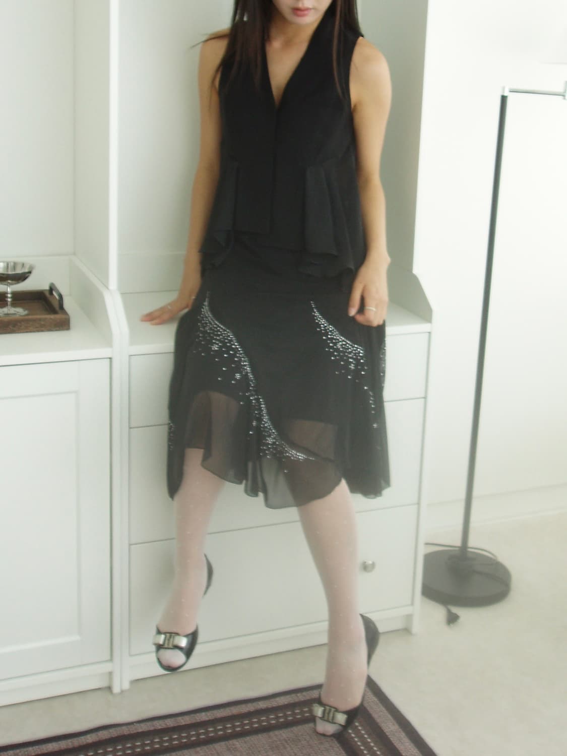 Shine milky way skirt 상품이미지1