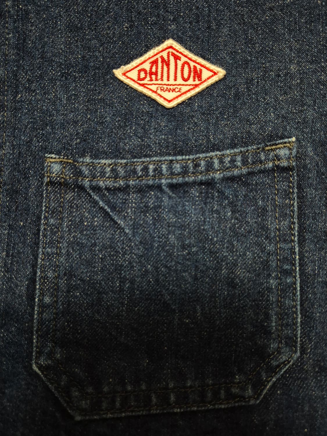[DANTON] 단톤 커버올 BEAUTY & YOUTH 데님 자켓 38 상품이미지4