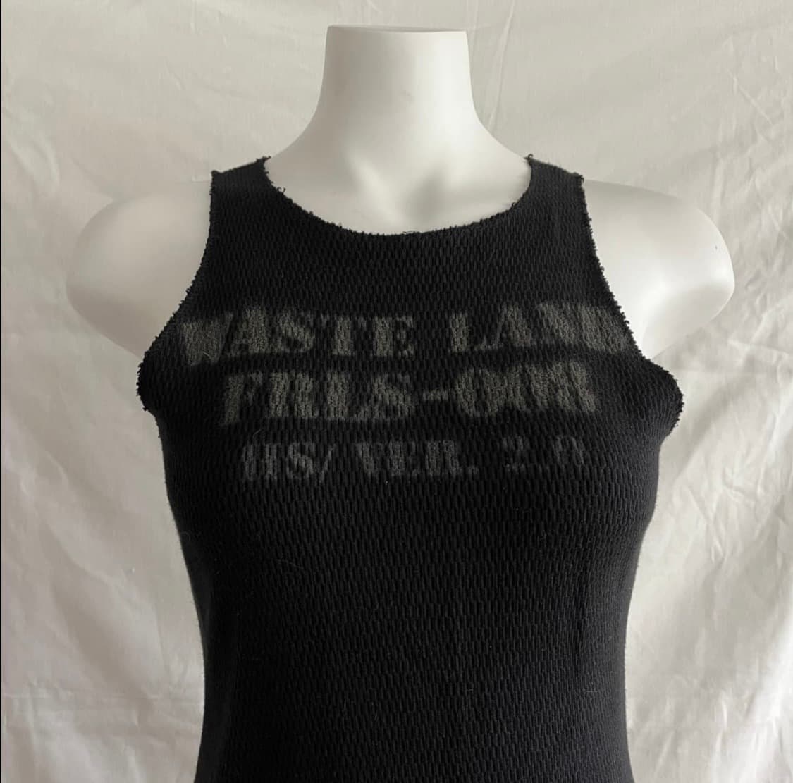 혜인서 fw18 distressed 저지 원피스 상품이미지3