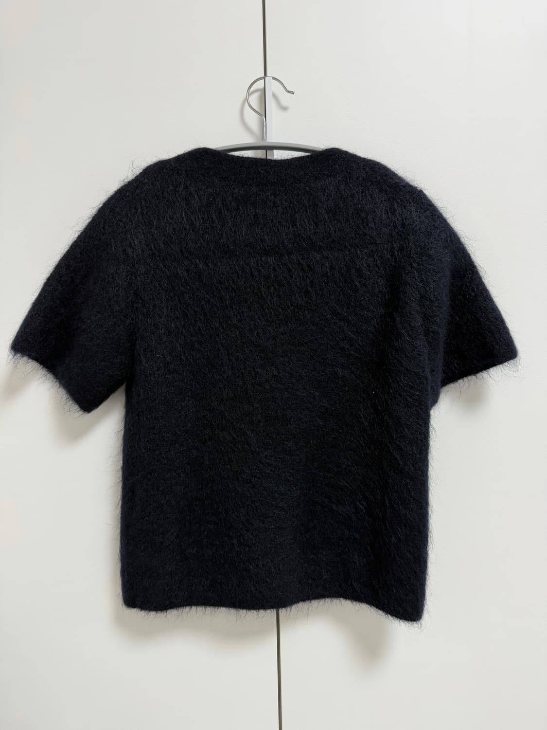 Cos 모헤어 반팔 가디건 블랙 XS 상품이미지2