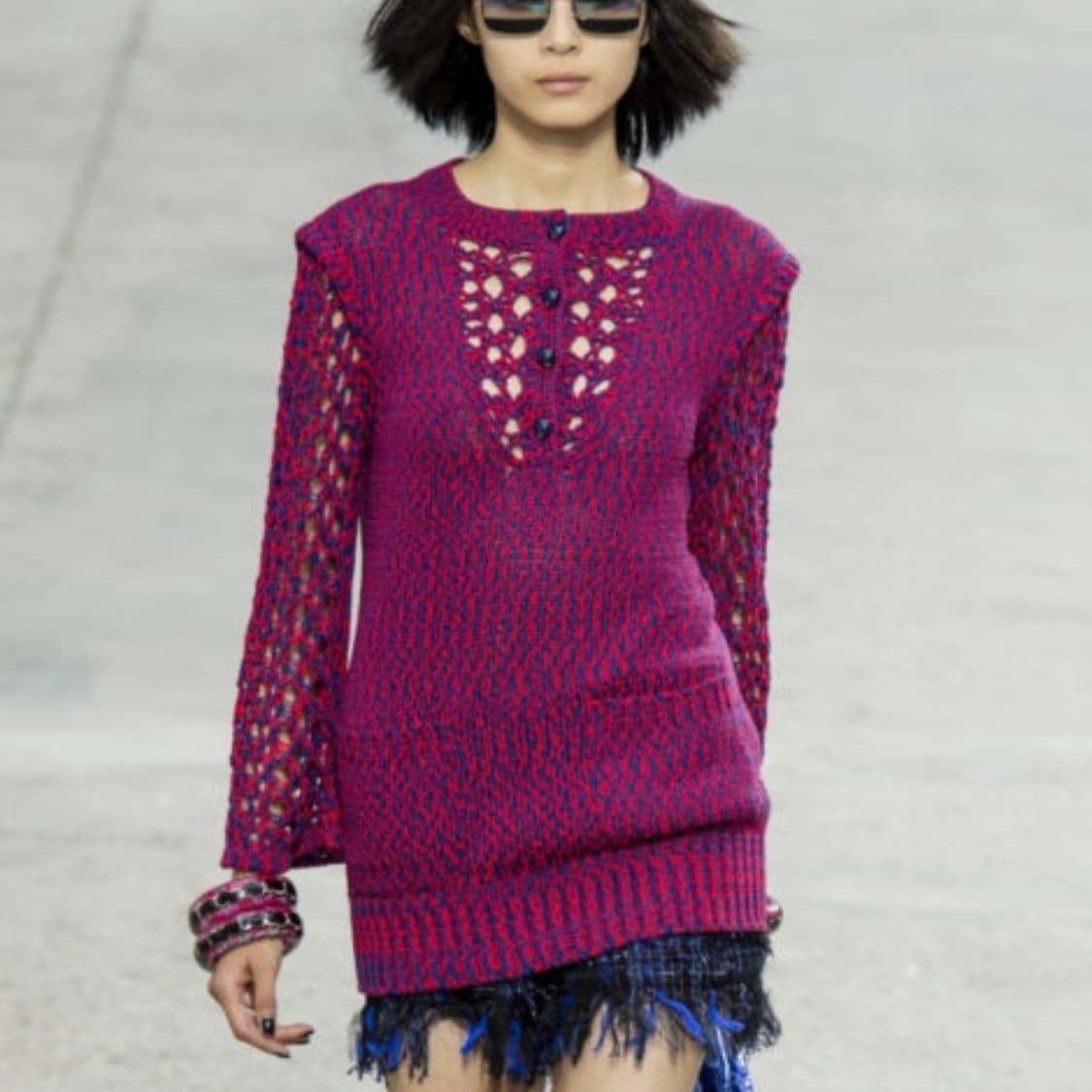 Chanel crochet knit top 34 상품이미지6