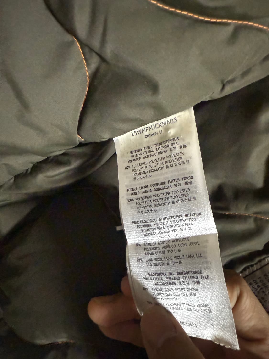 착샷있음 파라점퍼스(Parajumpers) 코디악 라이트 핸드 M 상품이미지8