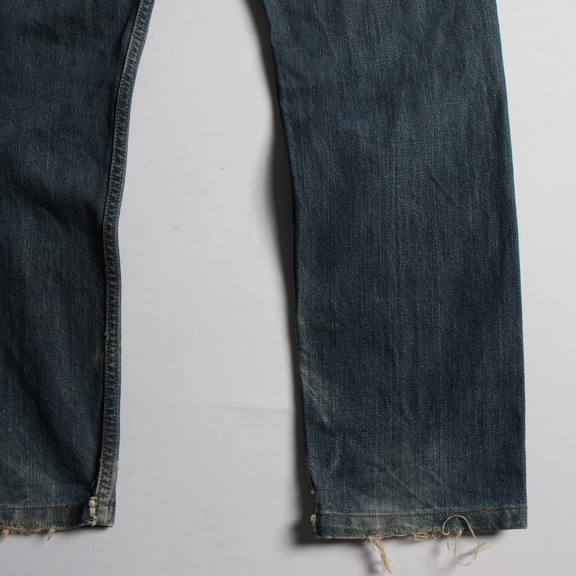 00's 리바이스 501 워싱 데미지 데님 팬츠 상품이미지6