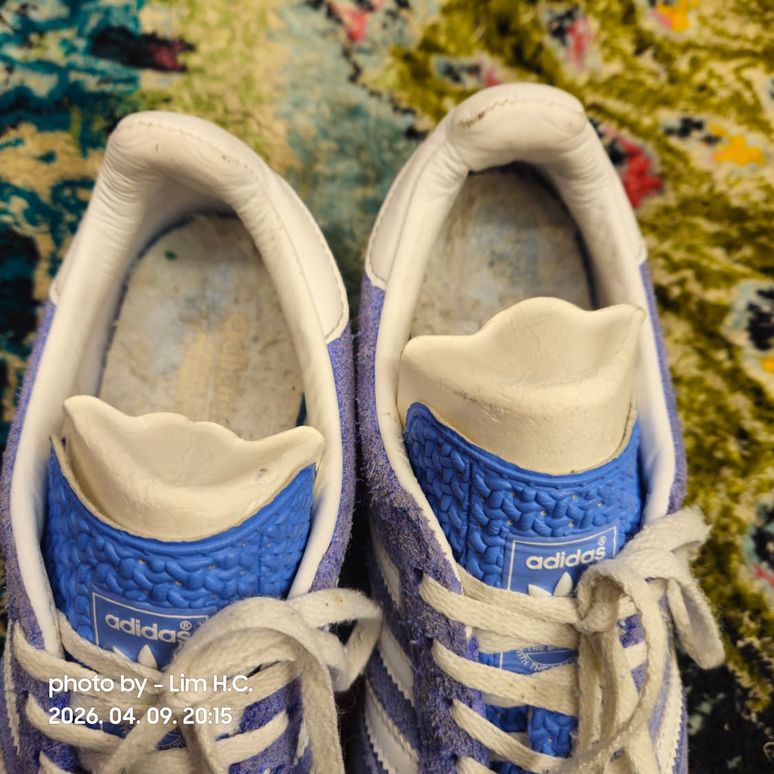 아디다스 가젤 라벤더 스웨이드 운동화 230 상품이미지5