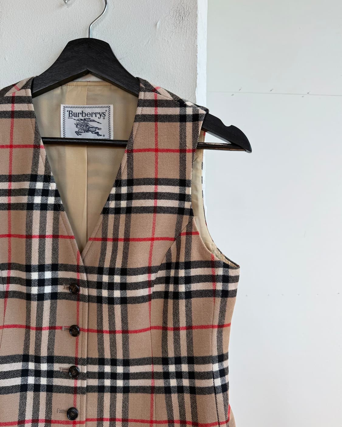 버버리 브라운 노바체크 베스트  상품이미지5