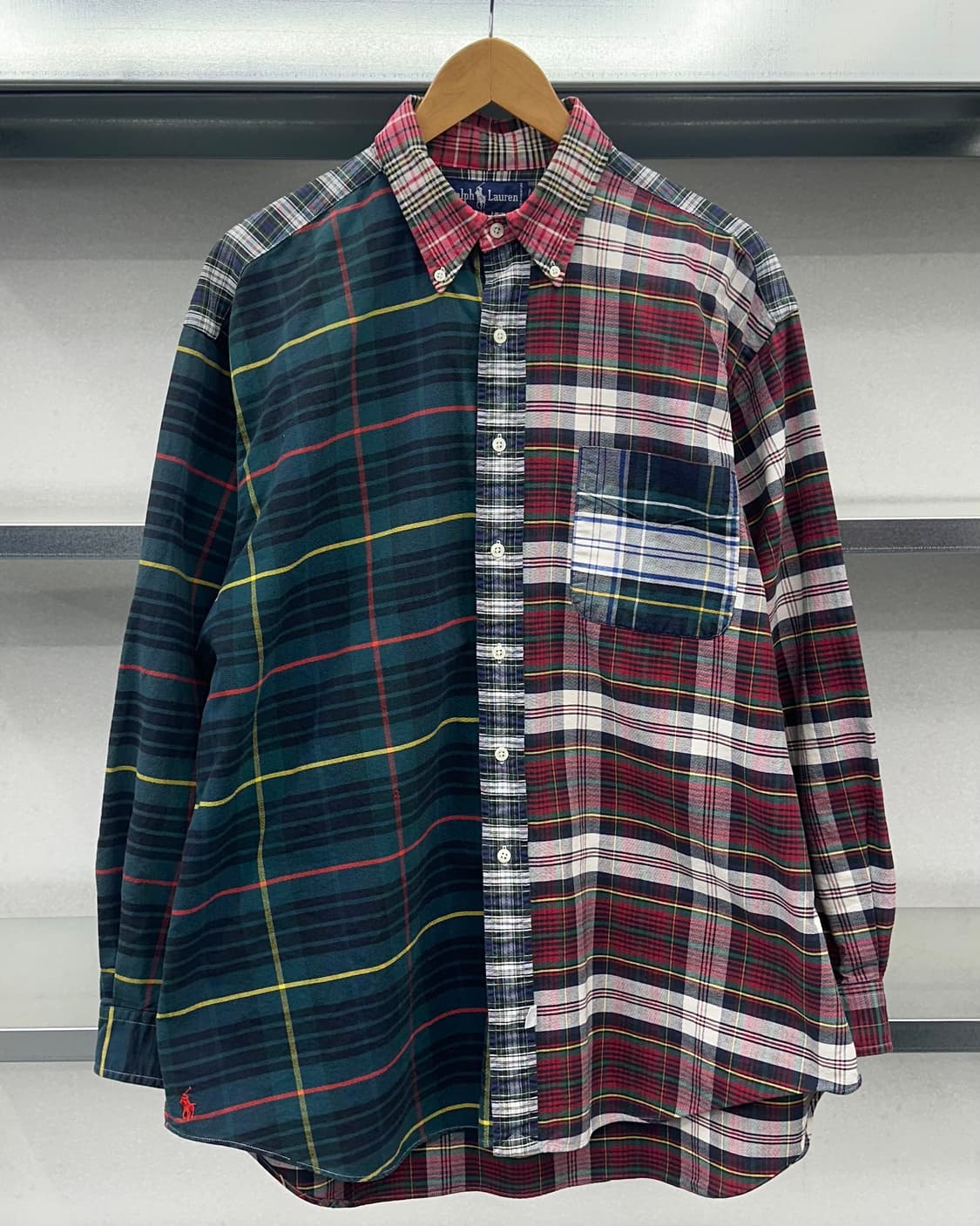 (XL~2XL)90'S 폴로 THE BIG OXFORD 셔츠-M1973 상품이미지1