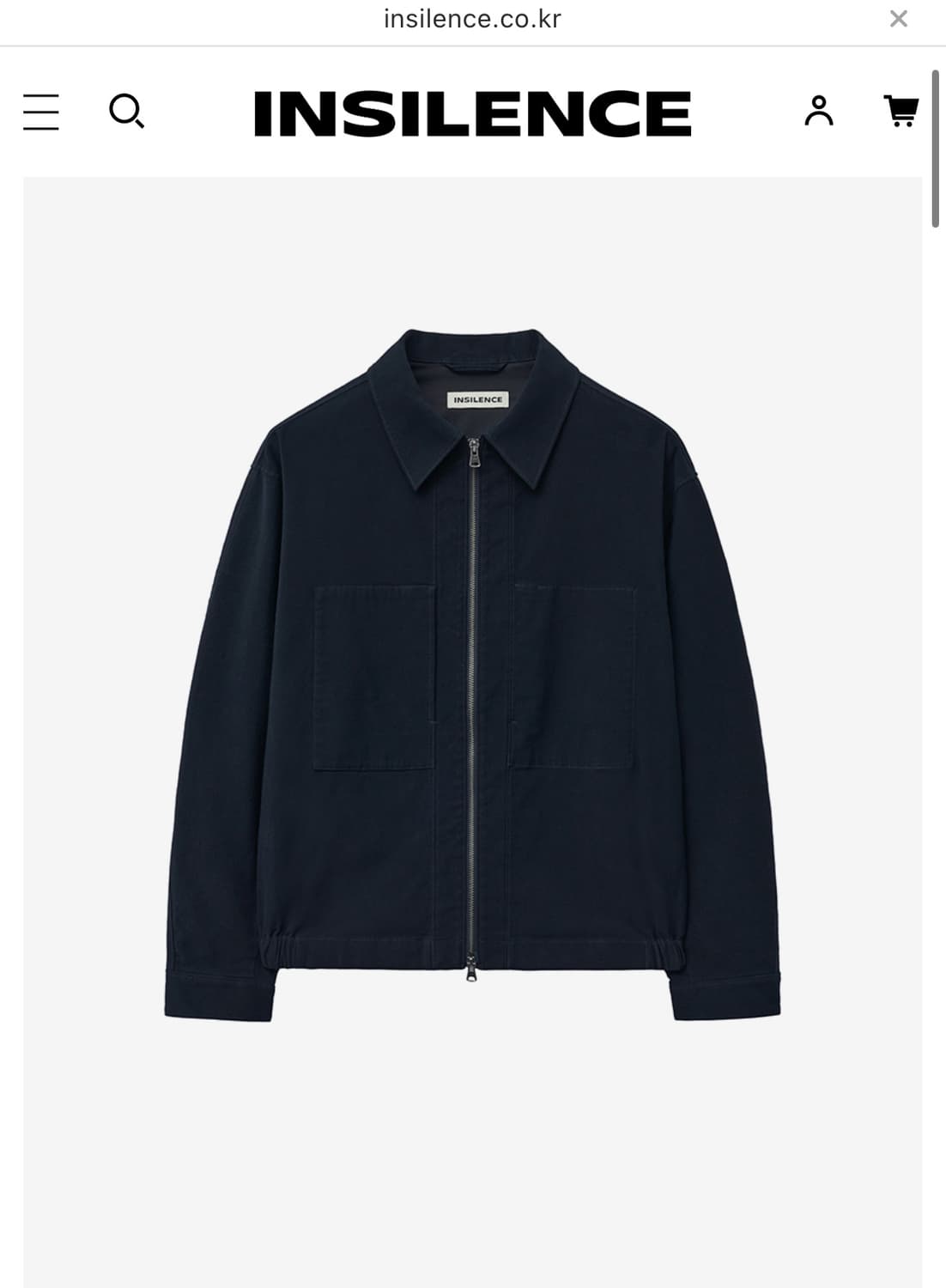 인사일런스 히든포켓 자켓 상품이미지8