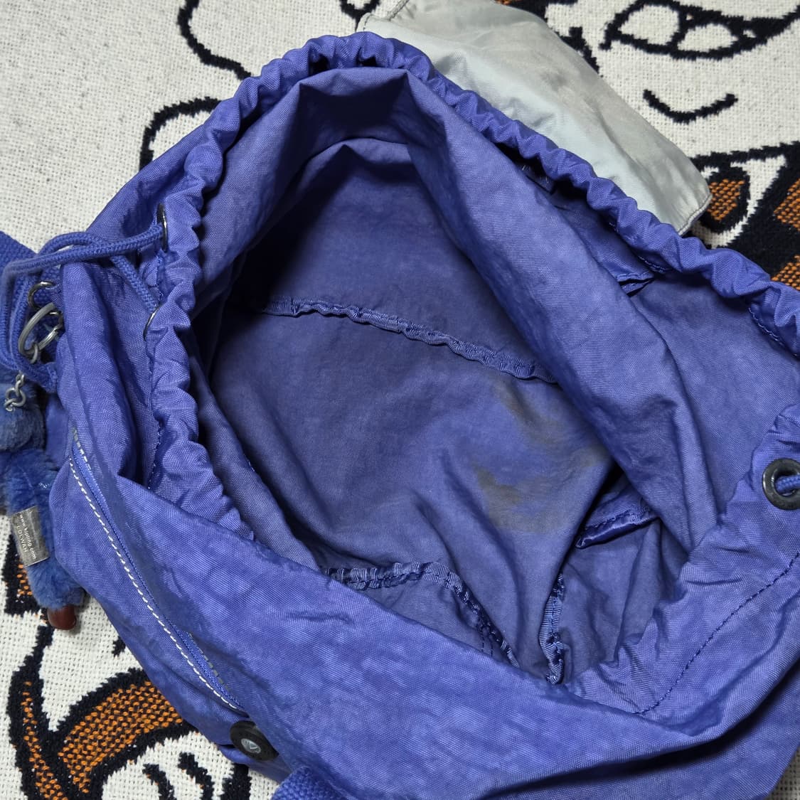 키플링 모리걸 퍼플 복조리 백팩 상품이미지6