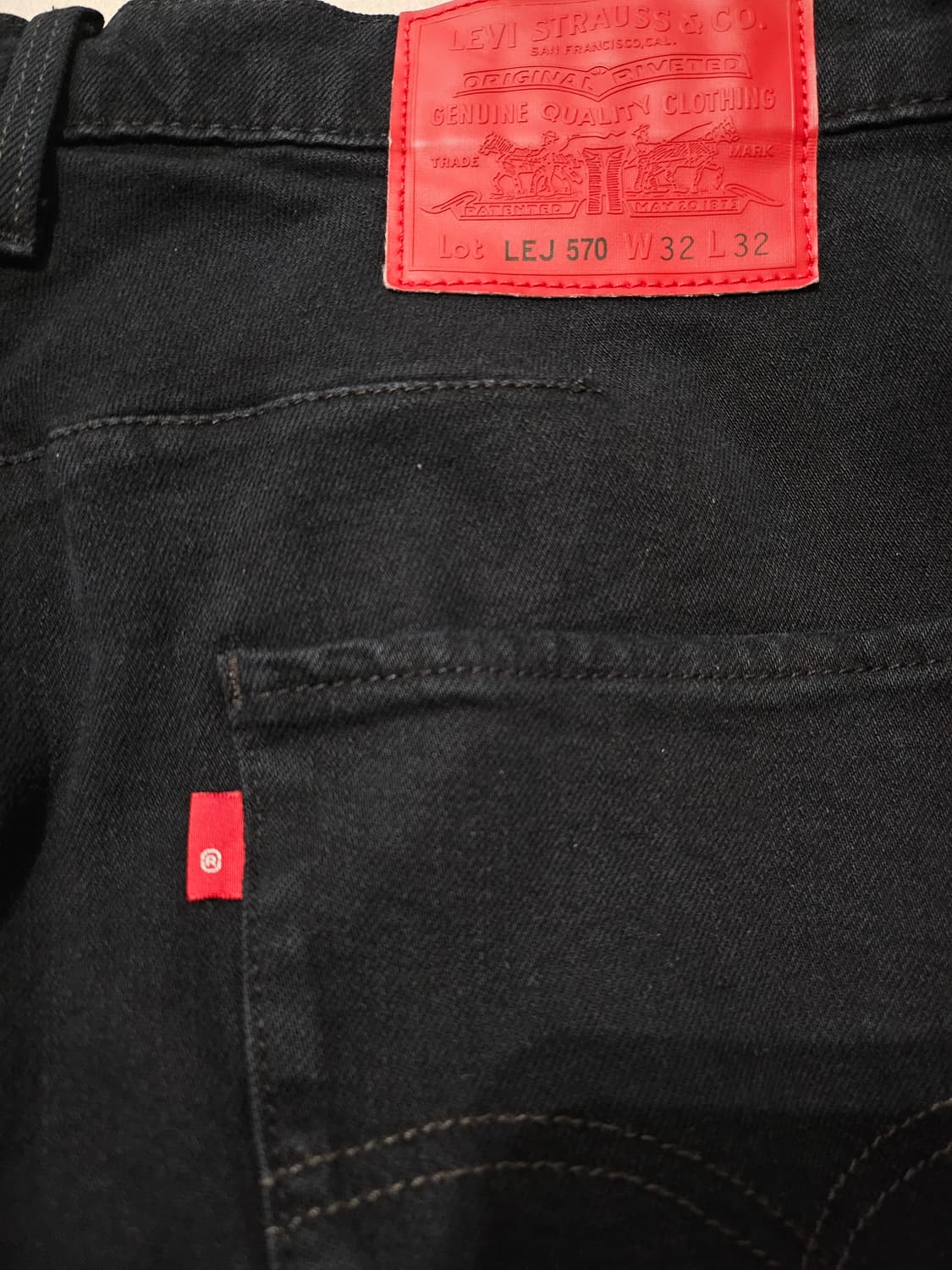 리바이스 엔지니어드 블랙진 상품이미지9