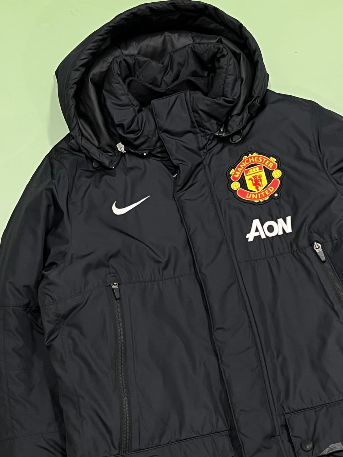 (S) 나이키 올드스쿨 맨유 AON 스톰핏 솜 패딩 자켓 상품이미지3