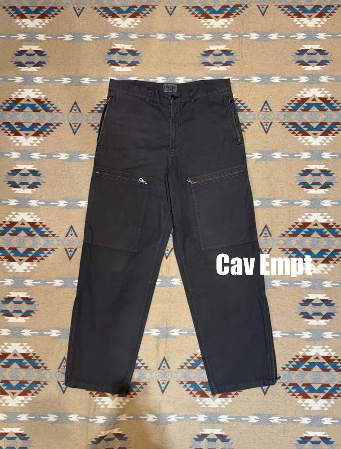 [L] 카브엠트 오바다이 집 카고 팬츠 그레이 상품이미지1