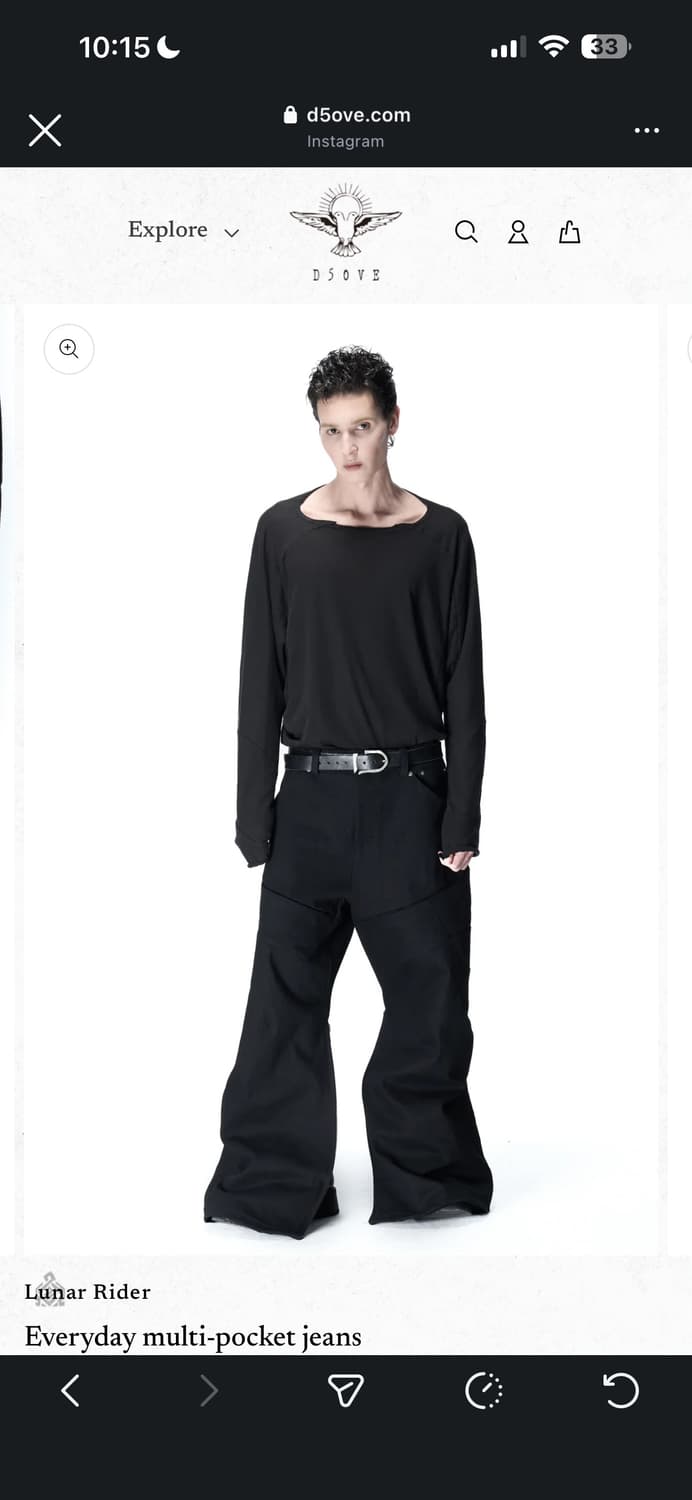 d5ove5 everyday multi-pocket jeans 상품이미지2