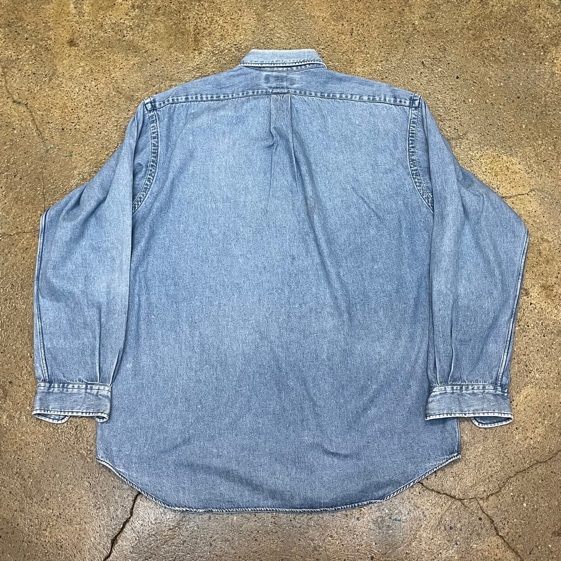 미국 빈티지 폴로 랄프로렌 데님 셔츠 남방 상품이미지8