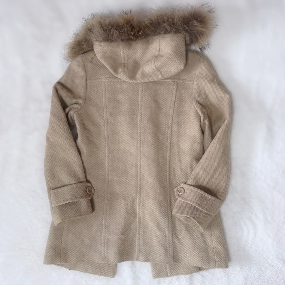 Anysis by Kumikyoku sis 라떼갸루 로걀 버클 퍼코트 상품이미지3