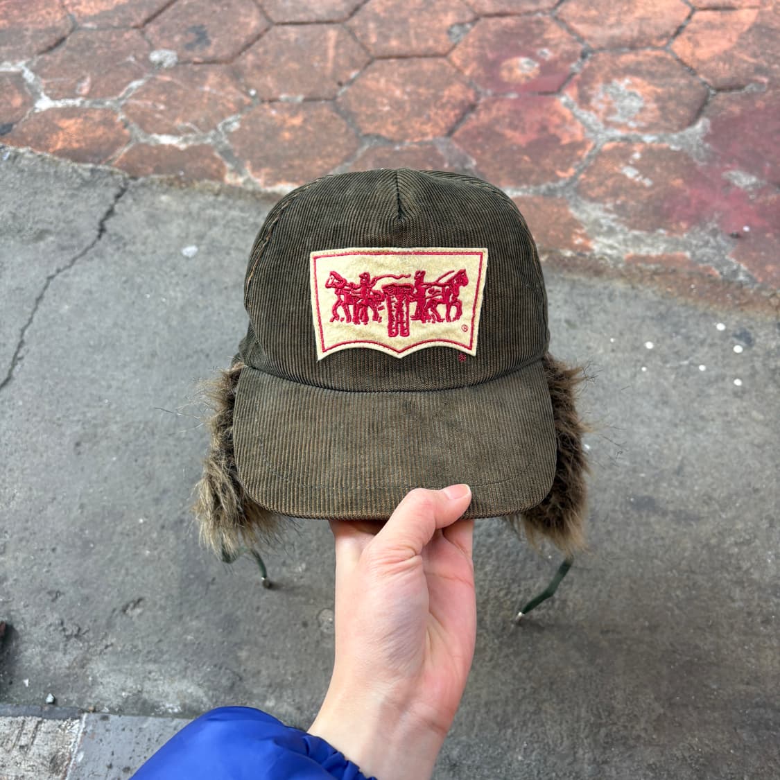 Levi’s 리바이스 코듀로이 트루퍼 이어플랩 모자 상품이미지5