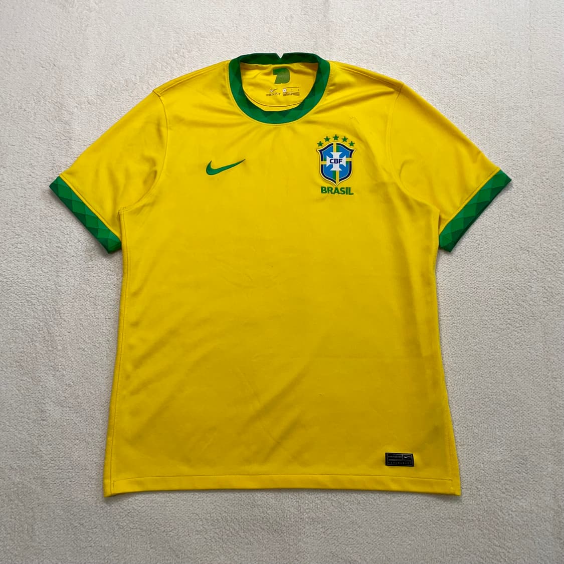 나이키 스우시 브라질 18-19 노마킹 유니폼 져지 상품이미지1