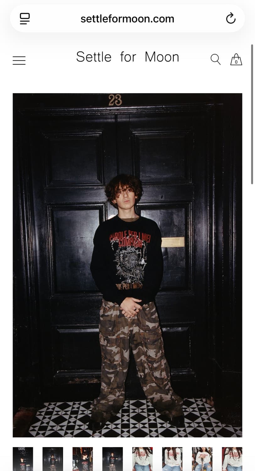 세틀포문 distressed archive sweater  상품이미지1