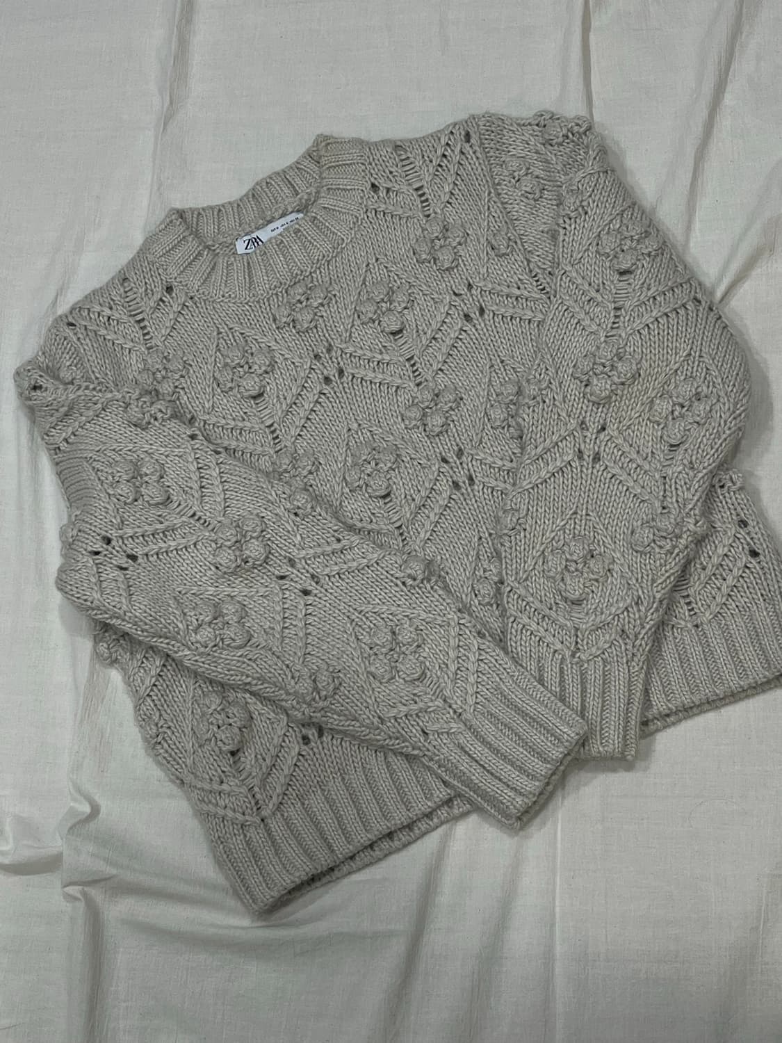 zara 폼폼니트 상품이미지3