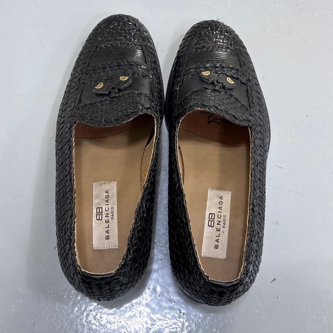 255 발렌시아가 빈티지 태슬 로퍼 0407E2 상품이미지1