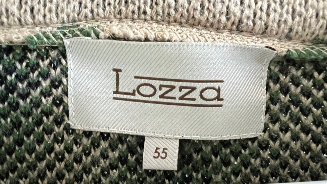 Lozza 레오파드 패턴 니트 코트 55 상품이미지2