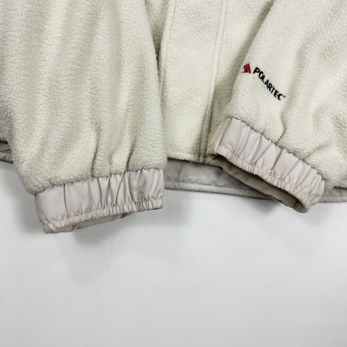 디스이즈네버댓 (디네댓) 화이트 후리스 블루종자켓 (L) 상품이미지7