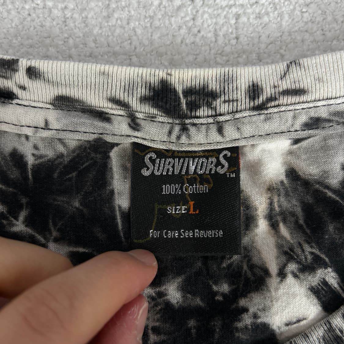 Vtg y2k 해골용 프린팅 반팔 95 상품이미지2