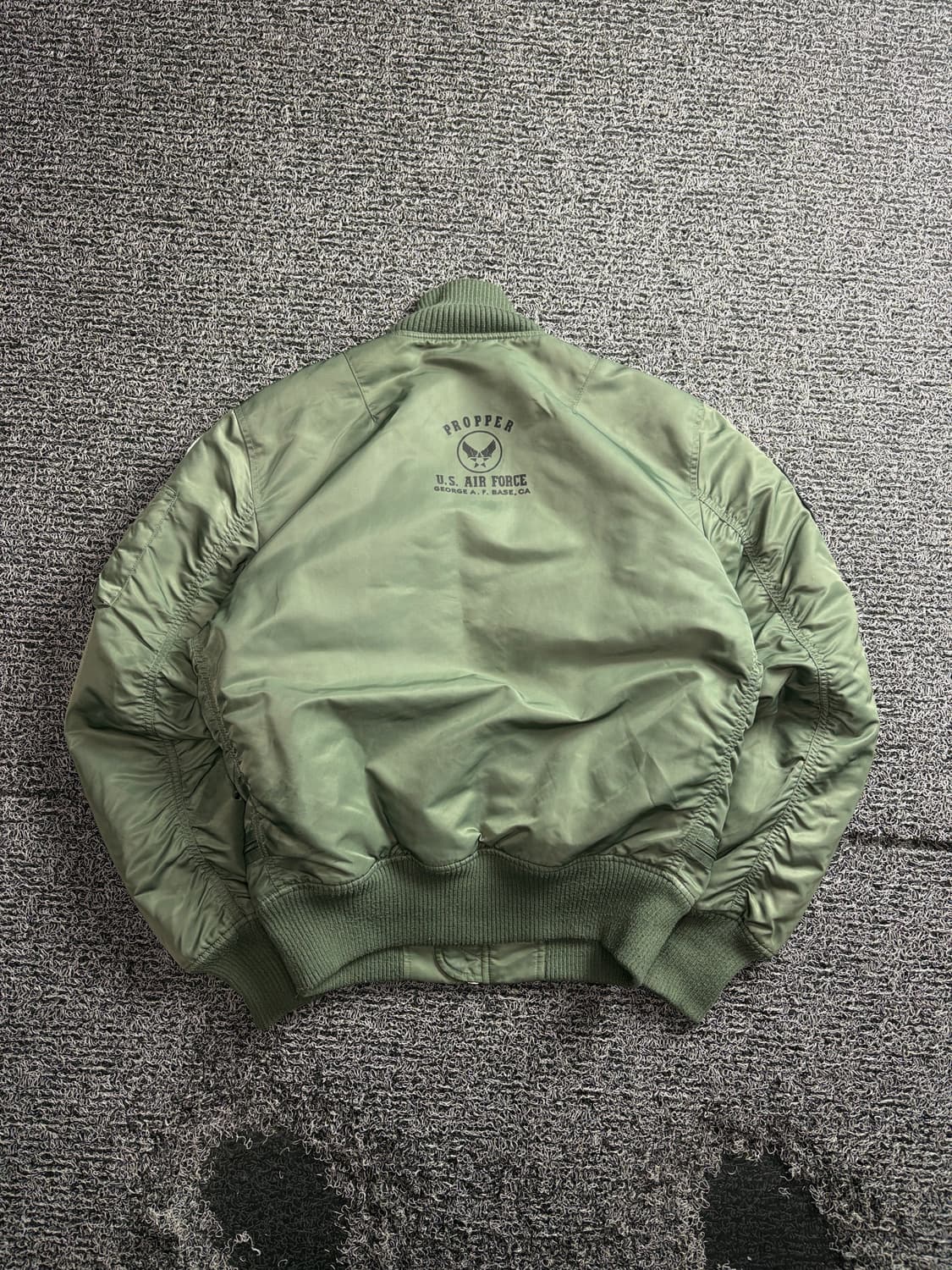 프로퍼 US 에어포스 밀리터리 ma-1 항공 점퍼 3614 상품이미지5