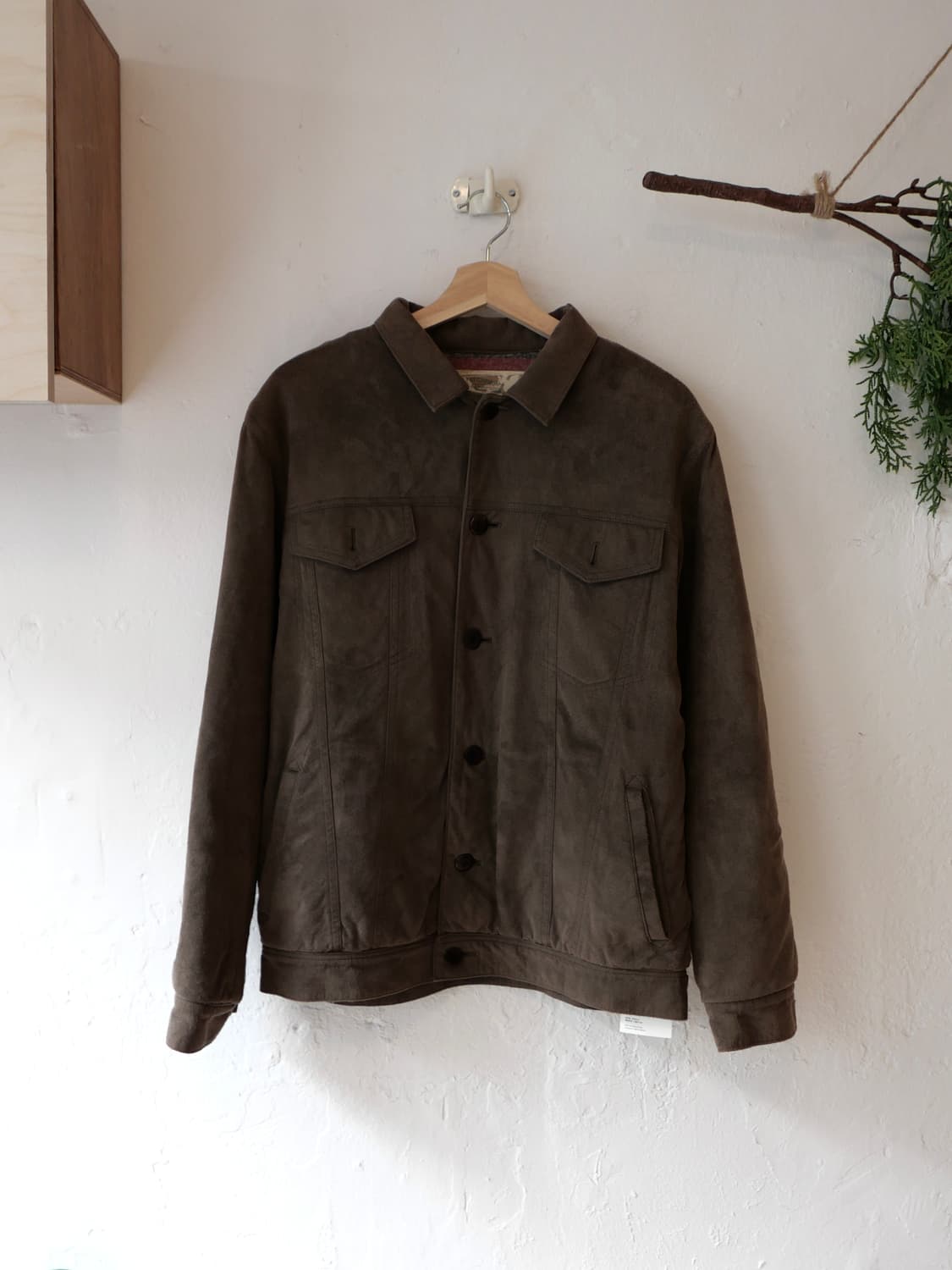 사스콰치 패브릭스 스웨이드 자켓 상품이미지1