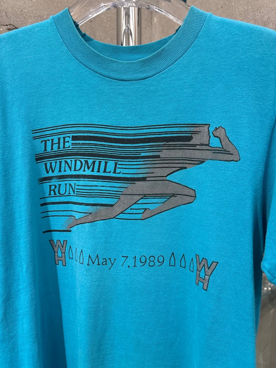 80s 프룻오브더룸 Windmill Run 프로모 티셔츠 상품이미지2