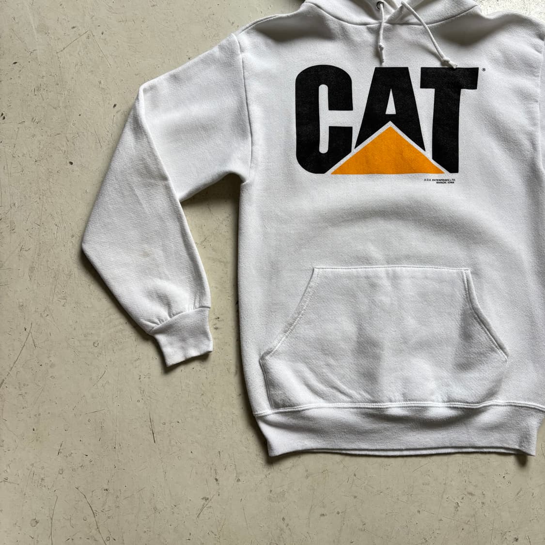 캐터필러 USA CAT 빈티지 후드 M 상품이미지3