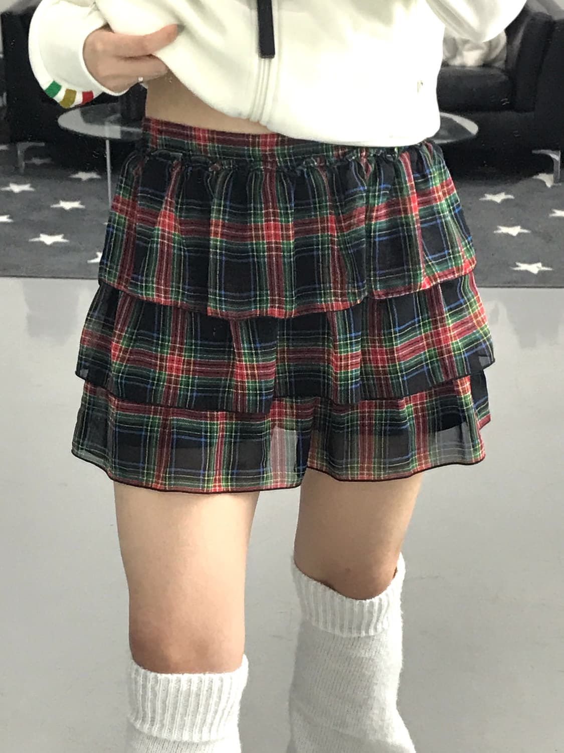 Jpn Y2k Checked mini skirts 상품이미지3
