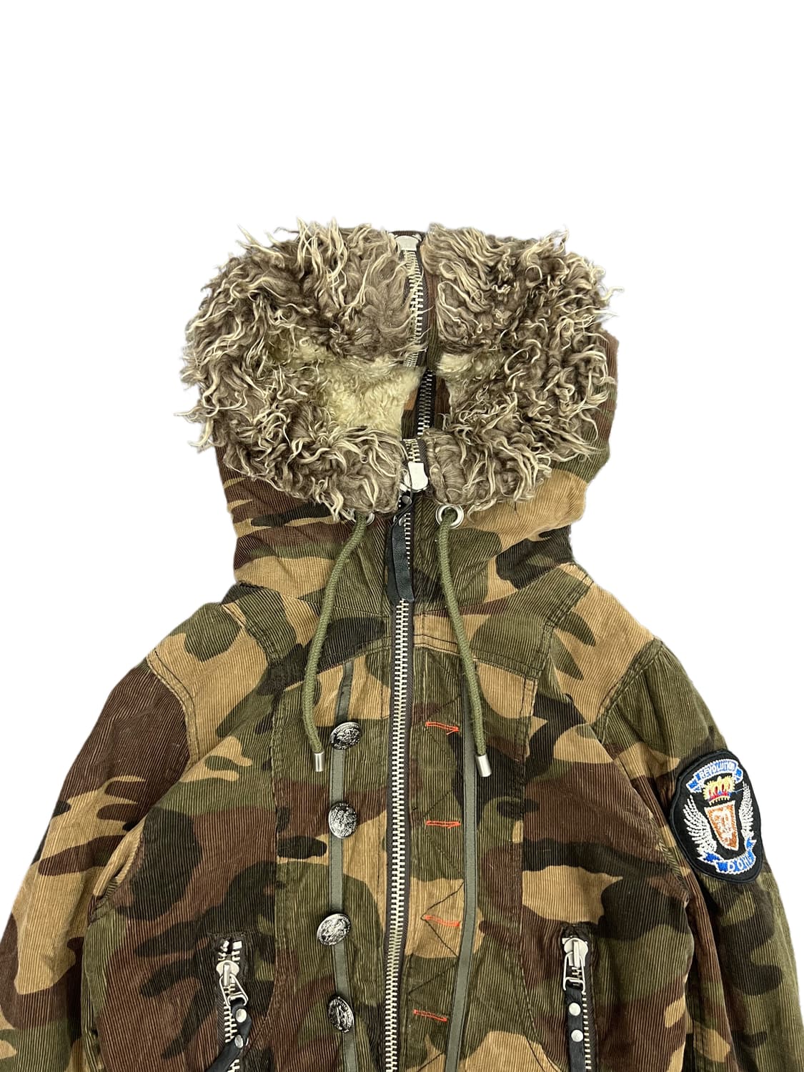 DOHC y2k crop camo N2B 상품이미지1