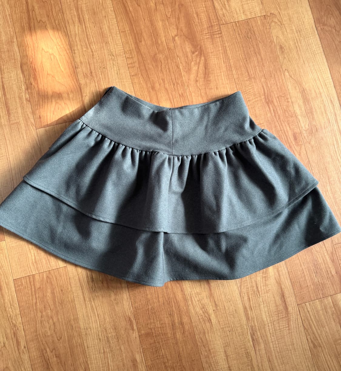 낫유어로즈 스커트 그레이 Lili skirt (Gray) S 상품이미지2