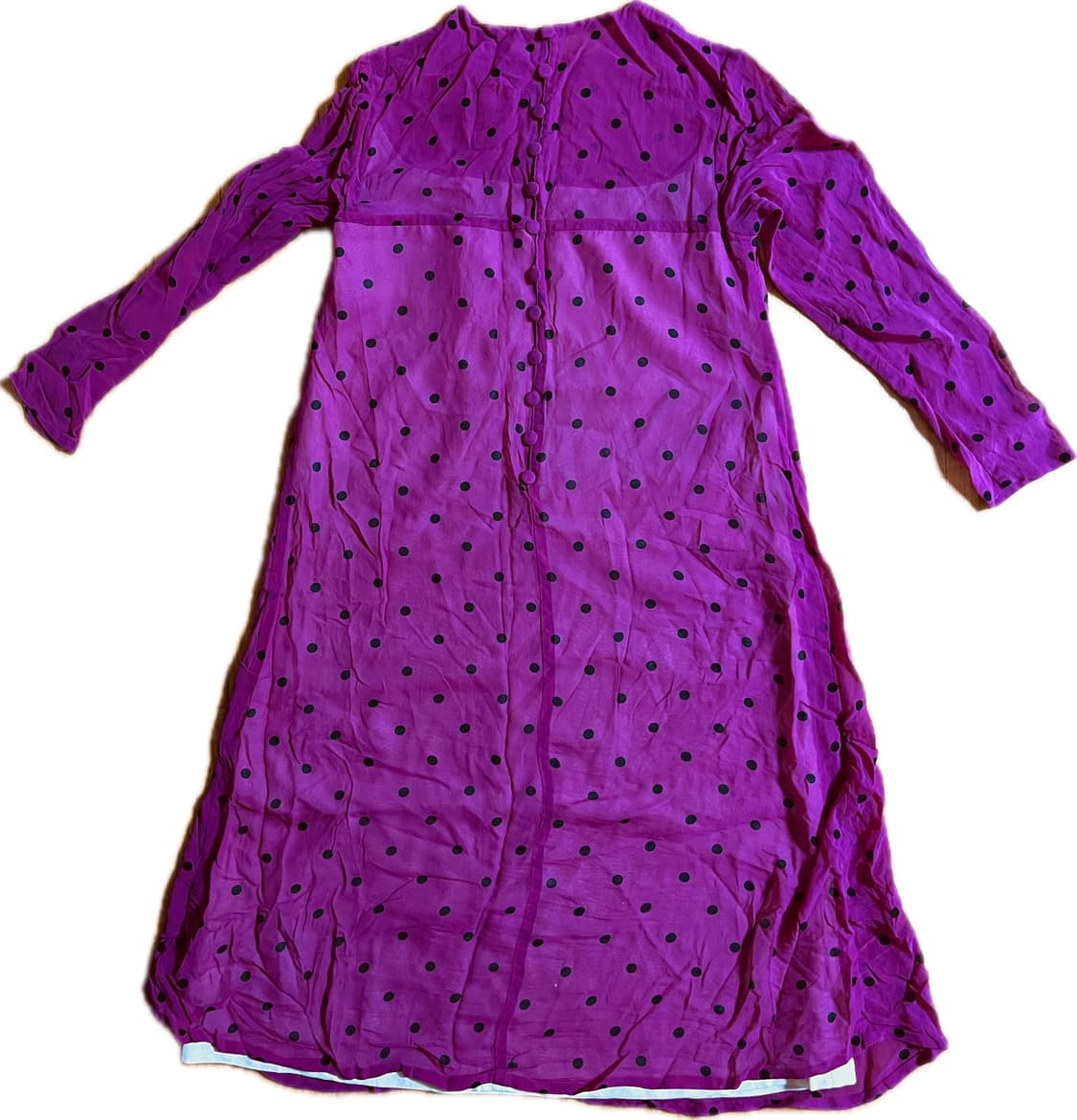 핑크 도트 원피스 상품이미지2